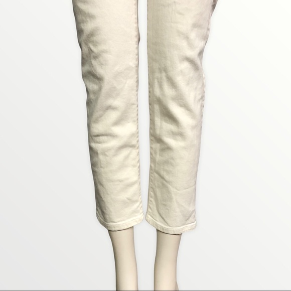 Goldsign Frontier White Ankle Jeans Size 28 - Picture 4 of 9